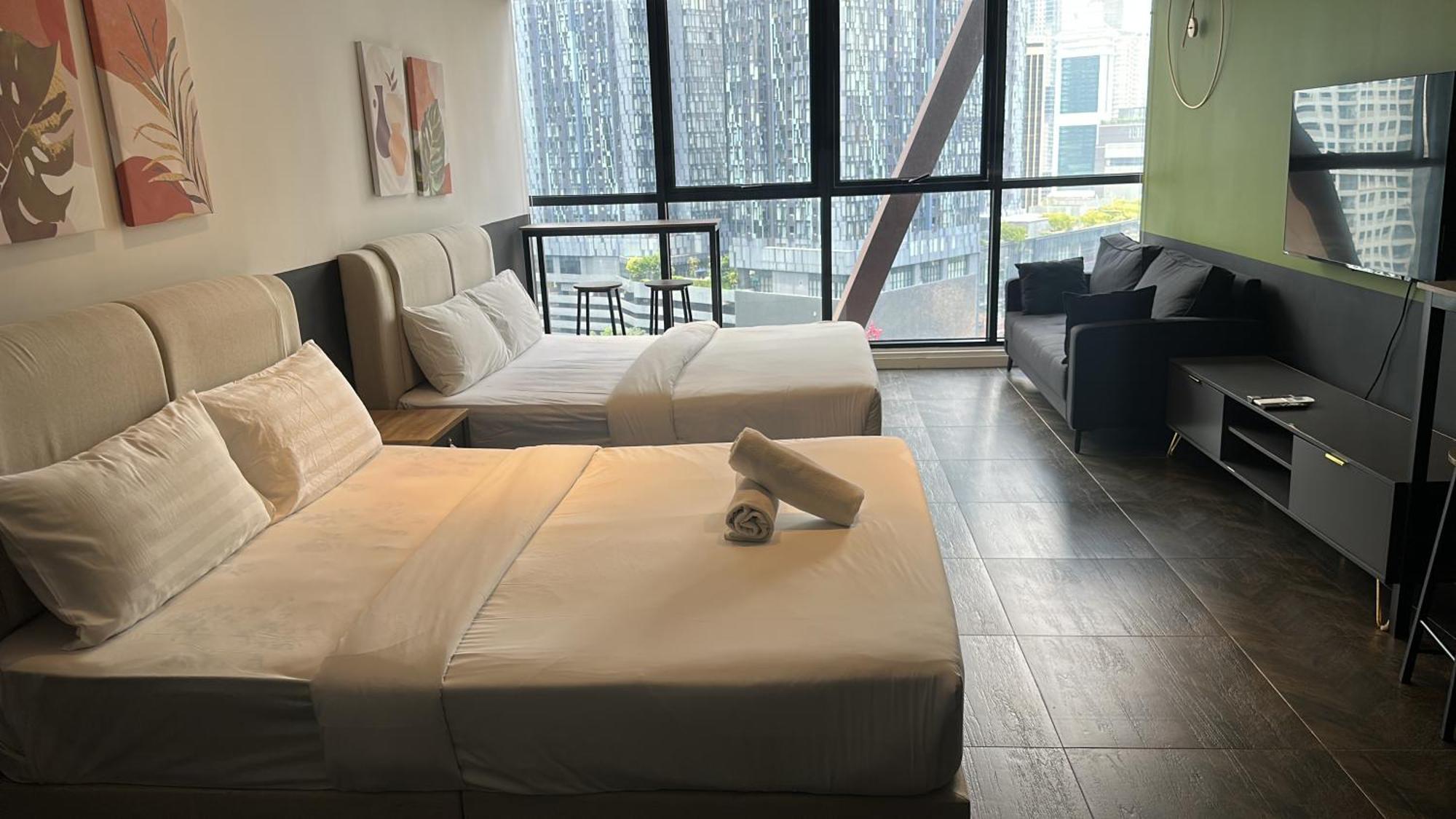 Scarletz Suites Twin Tower Klcc Kuala Lumpur By Okidoki ภายนอก รูปภาพ